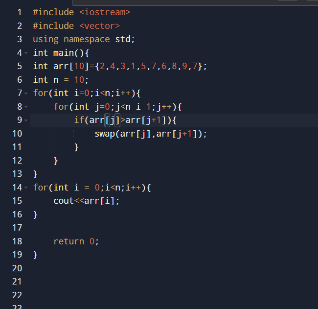 bubble sort